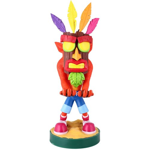 EXQUISITE GAMES Crash Bandicoot Cable Guy Aku Aku Crash 20 cm Cene