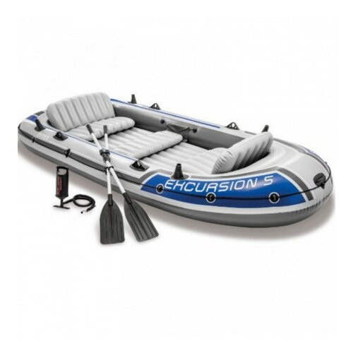 Intex EXCURSION čamac set za 5 osoba (54″ Aluminijumska vesla) ( 68325NP ) Slike