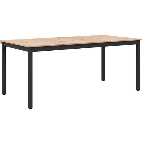  Stol za objedovanje Prirodna 180 x 90 x 75 cm Slike