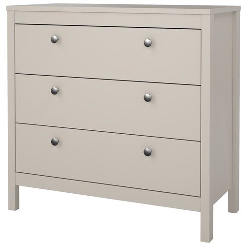 Tvilum Sivo-bež komoda 82x80x38 cm Madrid &amp;ndash; Slike