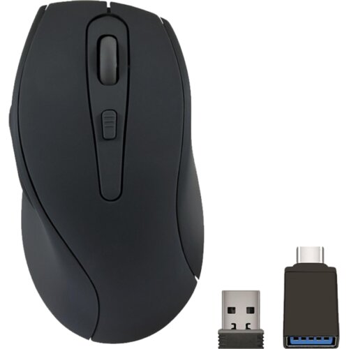  Miš SPEEDLINK AXON Silent & Antibacterial Rechargeable Mouse – Wireless, USB-A/-C, rubber-black, SL-630004-RRBK Cene