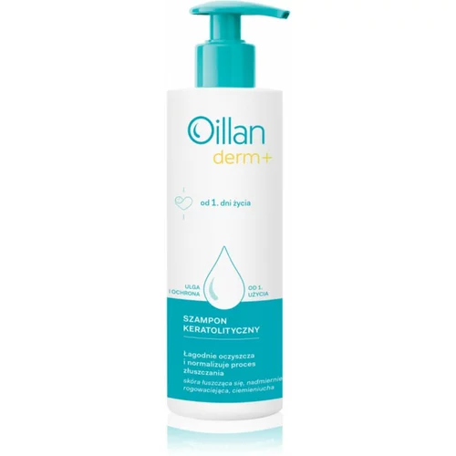 Oillan Derm+ Ceratolytic Shampoo keratolitični dermatološki šampon za otroke od rojstva 180 ml