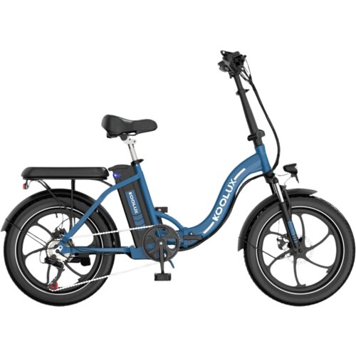 Koolux Zložljivo električno kolo BK6S 3.0, 36V 13Ah 468Wh baterija, modra, (5000009043) Slike