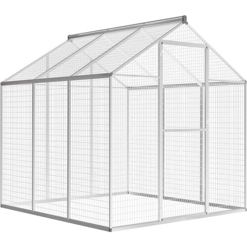Vanjski kavez za ptice od aluminija 183 x 178 x 194 cm Cijene