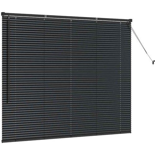  Venecijanski zastore Crna 130 x 155 cm Aluminij Slike