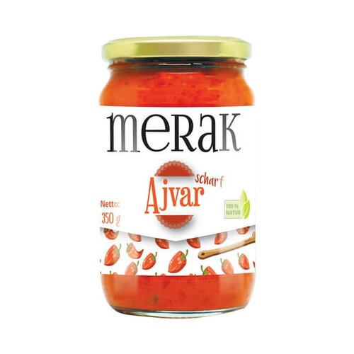 Merak Ajvar pikanten - 350 g Slike