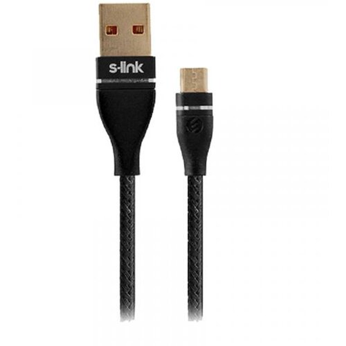 S-link USB data kabal Micro USB SW-C540 (Crni) Slike