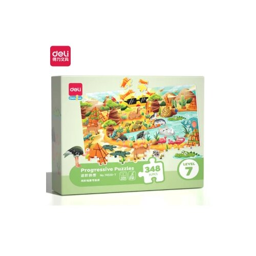 Puzzle slagalica deli progresivni nivo 7 - 348 delova 74500-7 Slike