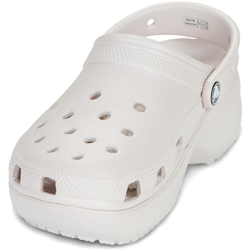 Crocs Cokli Classic Platform Clog W Bež Slike