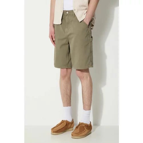 thisisneverthat Traper kratke hlače Carpenter Short za muškarce, boja: zelena, TN241WSOKS05