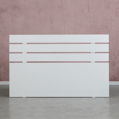 Hanah home fuga 150 - shiny white white headboard Slike