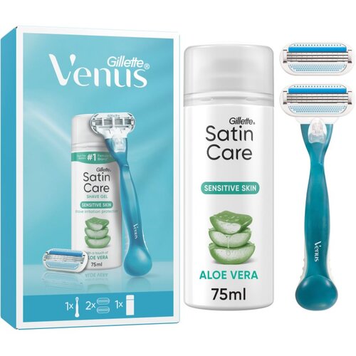 Gillette Venus Smooth Gift Set poklon set za brijanje za žene Slike