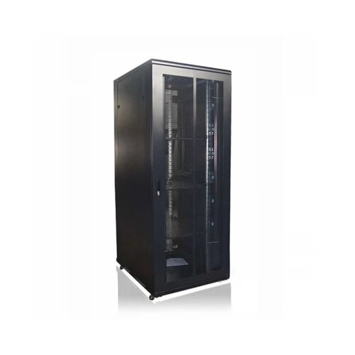Netiks 42U/19&amp;quot; rek orman stojeći A38042 (&amp;scaron;xdxv) 800x1000x2000mm metalna perforirana prednja i zadnja vrata sa bravom, sertifikovan za 1000kg, prstenovi za vertik vođenje kabla, točkići i nožice, prednje i zadnje &amp;scaron;ine 19&amp;quot; Slike