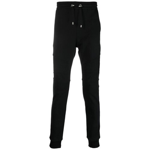 Balmain Spodnji deli trenirke JOGGING UH15583 I381 BLACK Črna Cene