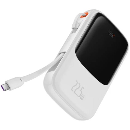 Baseus Power Bank QPow - 10 000mAh LCD Quick Charge PD 22,5W with cable to Type C white PPQD020102 Cijene