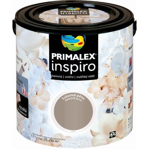  Notranja stenska barva Primalex Inspiro (barva: kakaova pena, 2,5 L ) Cene