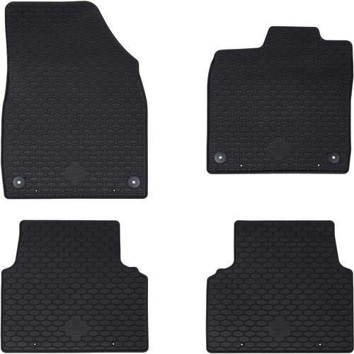  Auto tepih 4 pcs Crna prikladno za VW ID.3 2019- Guma Slike