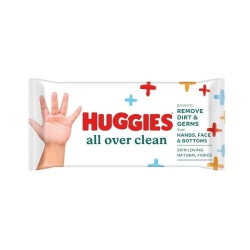 Huggies Vlažne maramice All over clean 56kom Cene