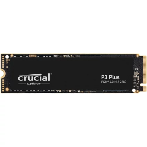 Crucial P3 Plus 500GB 3D NAND NVMe PCIe M.2 SSD disk - bulk pakiranje - CT500P3PSSD8T