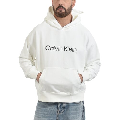 Calvin Klein Jeans Puloverji LV14LD229G Bela Cene
