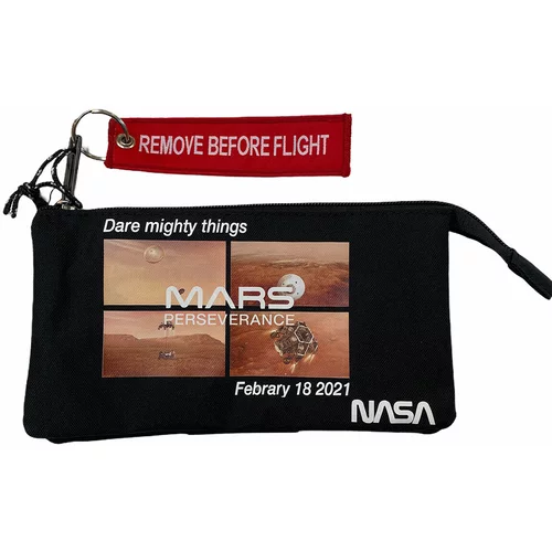 NASA Toaletne torbice MARS19C-BLACK Črna