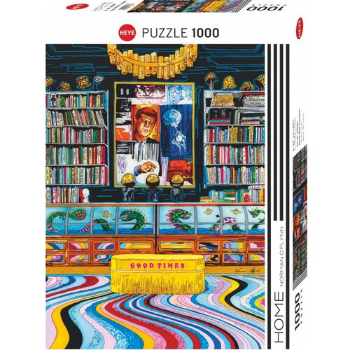 Heye puzzle 1000 delova Norman O'Flynn Room With President 30005 Slike