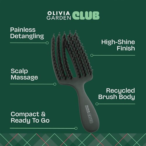 Olivia Garden Club The Gift darilni set za lase Dark Green Edition Slike