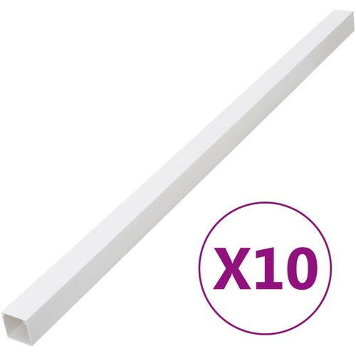vidaXL Kanalice za kabele 40 x 25 mm 10 m PVC Cijene