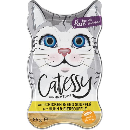 Catessy pladnji Pat&eacute; s pi&scaron;čancem & jajčnim suflejem - 18 x 85 g Cijene