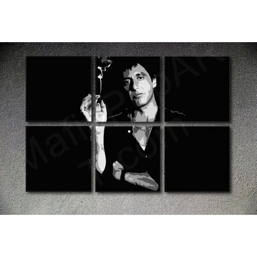Scarface AL PACINO 6 kosov POP ART stenske slike | različne velikosti Cene