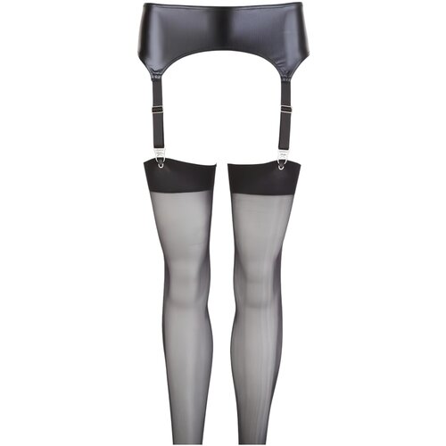 NO:XQSE Suspender Belt and Stockings 2340089 Black S Slike