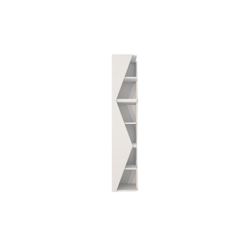 Woody Fashion Knji&amp;scaron;ka polica Arrow, 165x31,8x31,8 cm, Bijela Slike