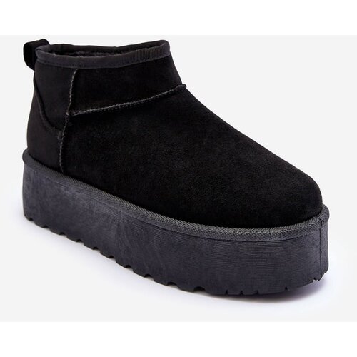 Kesi Snowshoe platform made of leather black Corcoran Cijene