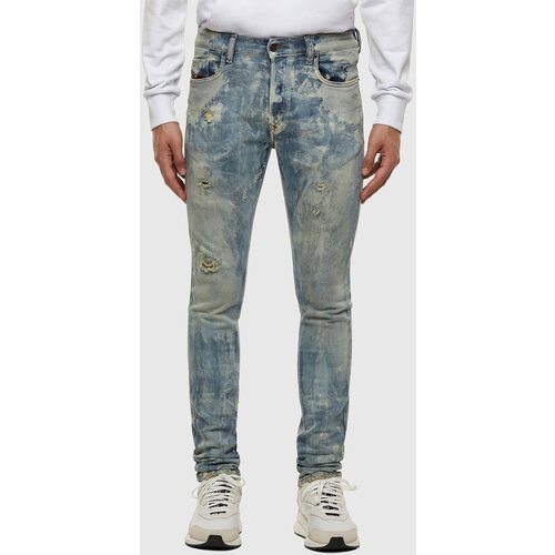 Diesel Jeans - TEPPHARX L.34 TROUSERS blue Cene