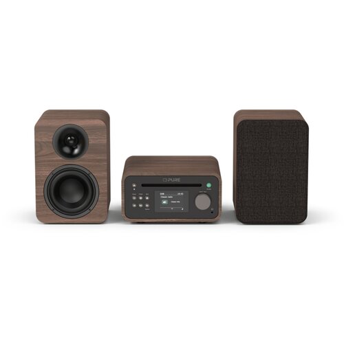 Pure Classic Stereo Mini Kavni rjavi/ oreh, mikro stereo sistem. Cene