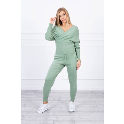 Kesi Sweater set two-piece dark mint Slike