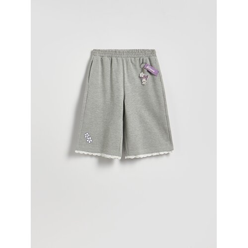 Reserved GIRLS` SHORTS - svijetlo siva Cene