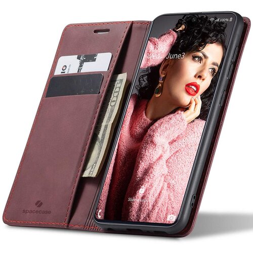 Spacecase OVITEK GALAXY A71 DENARNICA ZA TELEFON SAMSUNG RDEČ, (21963832) Cene