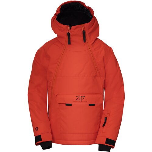 2117 LILLHEM - ECO Kids lightweight insulated 2L ski jacket - Flame Slike