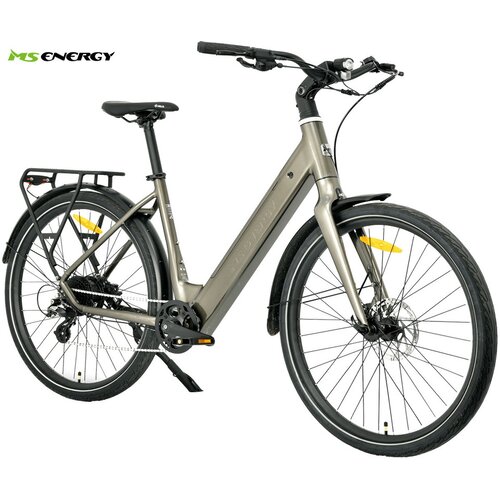 Ms Energy ZORYA električno kolo, cestno / mestno, 27.5" pnevmatike, 250W ANANDA motor, 360Wh 36V 10Ah baterija, do 70km, 8-speed SHIMANO Altus, TEKTRO disk zavore, LCD zaslon, bronasto (Bronze) - - Bonajo Cene