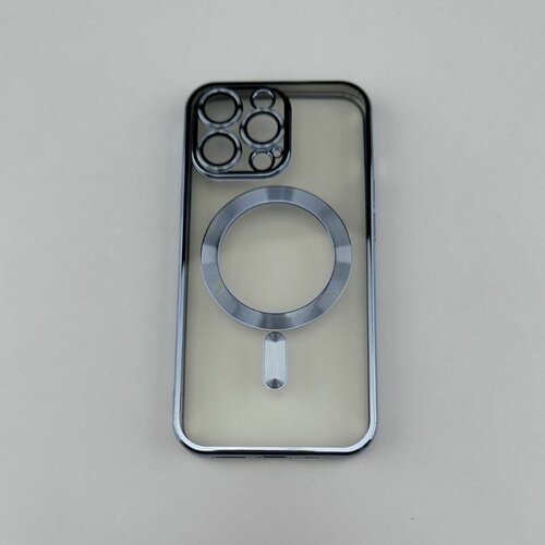 silikonska maska magsafe iphone 13 pro/ plava Slike