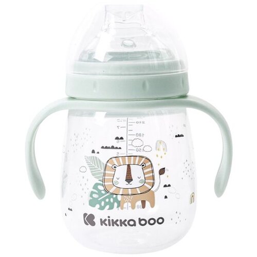 Kikka Boo Šolja sa silikonskim piskom Savanna 240ml Mint Cene