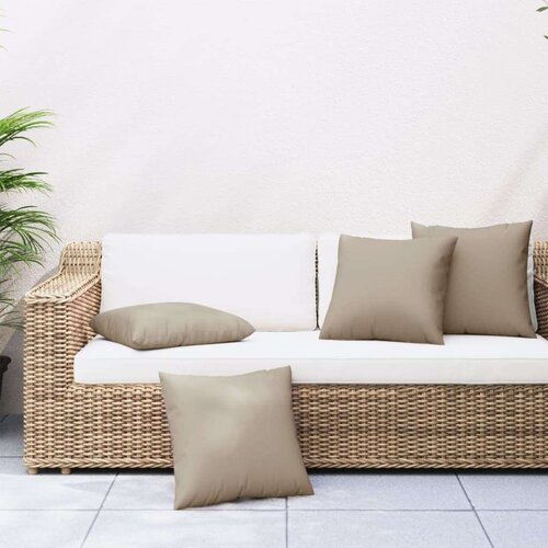vidaXL Jastuci za sofu 4 kom smeđesivi 50 x 50 cm od tkanine Cijene