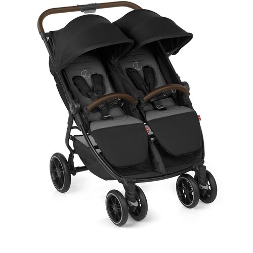 Jane twinlink sportska kolica za blizance, Cold Black Slike