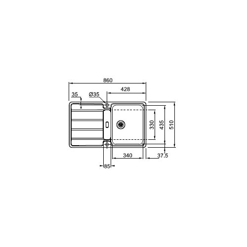 Franke HDX614 KORITO (589790) Cene