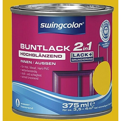 SWINGCOLOR lak u boji (žute boje, 375 ml, visokog sjaja) Cijene