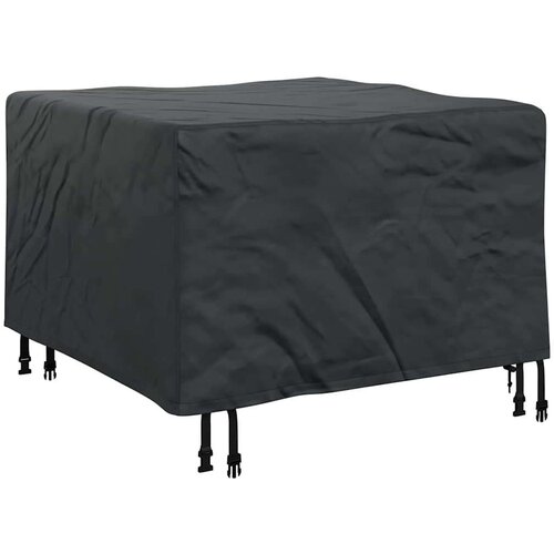 vidaXL Prevleka za zunanje pohištvo Črna 60 x 60 x 45 cm 600D tkanina Cene