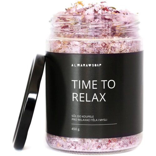 Almara Soap Time To Relax relaksacijska sol za kopel 450 g Cene