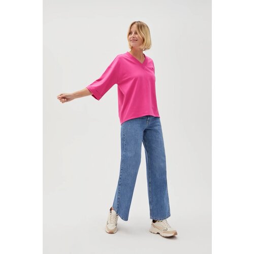 Marisse Women's Sweatshirt L-Bl-4609 Fuchsia Cene