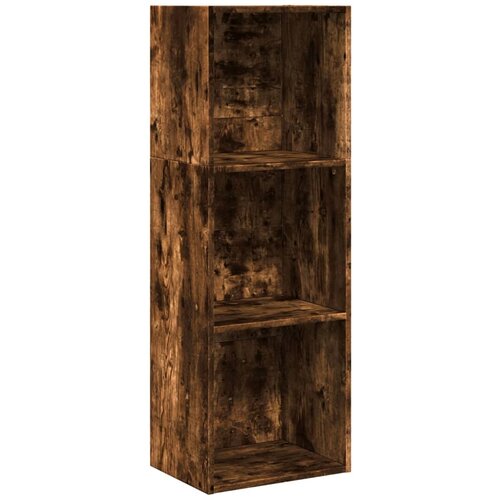 Maison Chic Knjižna omara - Knjižni regal dimljeni hrast 40x30x114 cm inženirski les, (21724550) Cene